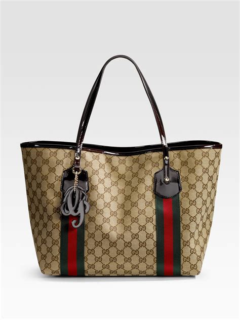 gucci large totes|genuine gucci bag purse tote.